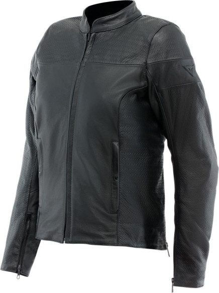 Geaca Moto Piele Dama Itinere Black 25