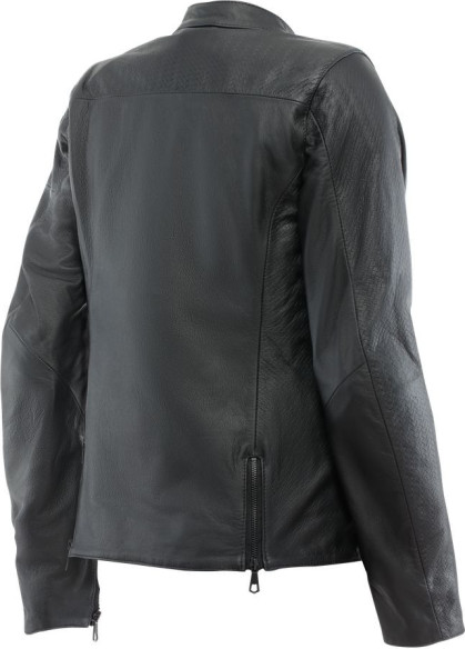 Geaca Moto Piele Dama Itinere Black 25