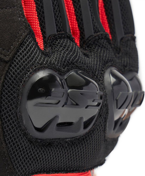 Manusi Moto Textile Mig Air 3 Tex Black/Red/Lava