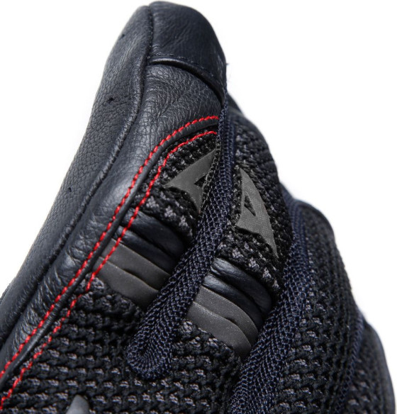 Manusi Moto Piele Karakum Ergo/Tek Black/Black
