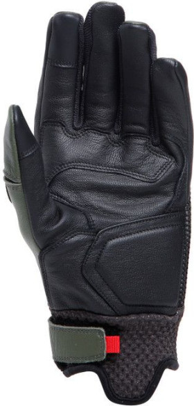 Manusi Moto Piele Karakum Ergo/Tek Black/Army/Green
