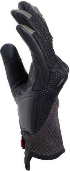Manusi Moto Piele Karakum Ergo/Tek Black/Army/Green