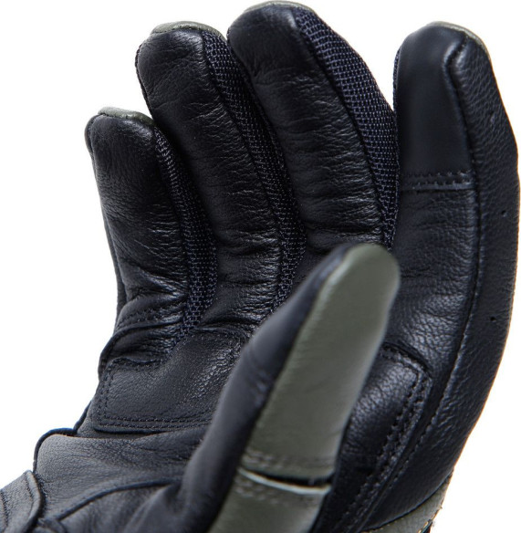Manusi Moto Piele Karakum Ergo/Tek Black/Army/Green