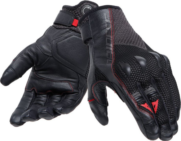 Manusi Moto Piele Karakum Ergo/Tek Magic Connnection Black/Black