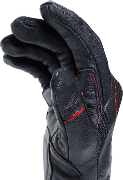 Manusi Moto Piele Karakum Ergo/Tek Magic Connnection Black/Black