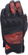 Manusi Moto Textile Fulmine D/Dry Black/Black/Red