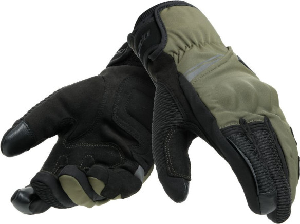 Manusi Moto Textile Trento D/Dry Black/Grape/Leaf