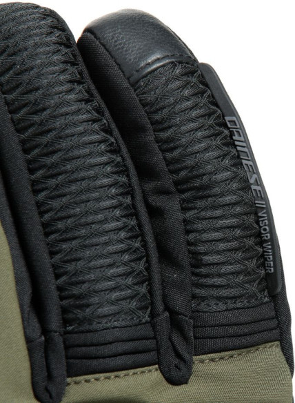 Manusi Moto Textile Trento D/Dry Black/Grape/Leaf