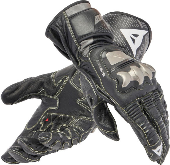 Manusi Moto Piele Full Metal 7 Black/Black
