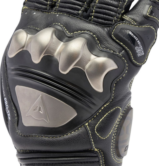 Manusi Moto Piele Full Metal 7 Black/Black