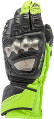 Manusi Moto Piele Full Metal 7 Black/Yellow/Fluo