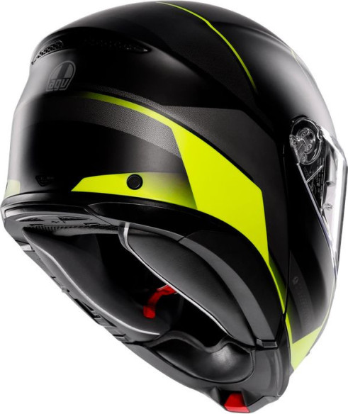Casca Moto Flip/Up Tourmodular E2206 Multi Mplk Perception Matt Black/Grey/Yellow Fluo 25