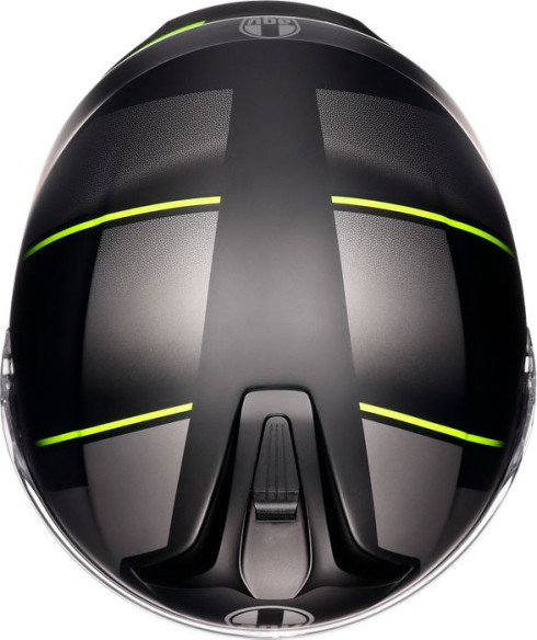 Casca Moto Flip/Up Tourmodular E2206 Multi Mplk Perception Matt Black/Grey/Yellow Fluo 25