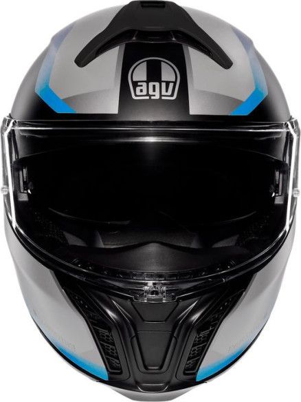 Casca Moto Flip/Up Tourmodular E2206 Multi Mplk Stray Matt Black/Grey/Blue 25