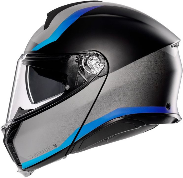 Casca Moto Flip/Up Tourmodular E2206 Multi Mplk Stray Matt Black/Grey/Blue 25