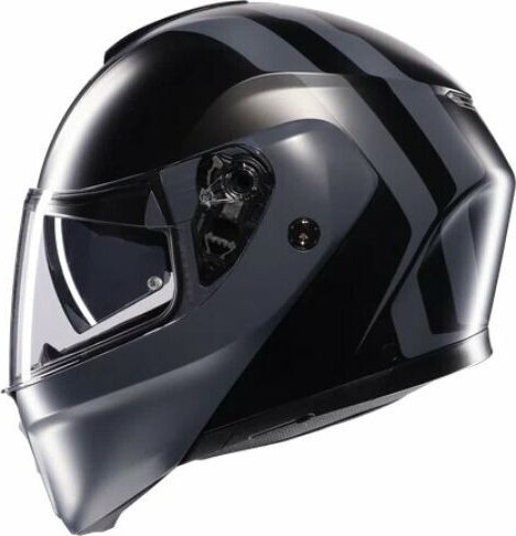 Casca Moto Flip/Up E2206 Mplk Resia Matt Black/Grey 25
