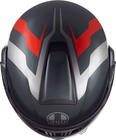 Casca Moto Flip/Up E2206 Mplk Resia Matt Grey/Silver/Red 25