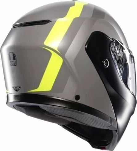 Casca Moto Flip/Up E2206 Mplk Resia Matt Grey/Black/Yellow Fluo 25