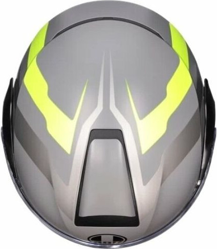 Casca Moto Flip/Up E2206 Mplk Resia Matt Grey/Black/Yellow Fluo 25