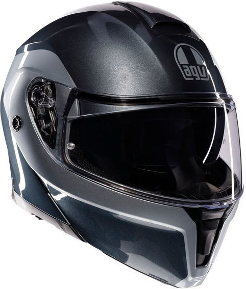 Casca Moto Flip/Up E2206 Mplk Levico Grey/Silver 25