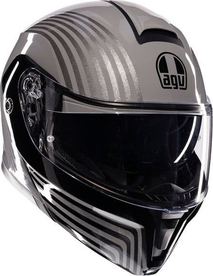 Casca Moto Flip/Up E2206 Mplk Iseo Grey/Black 25