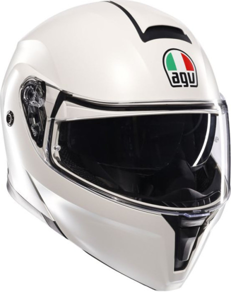 Casca Moto Flip/Up E2206 Mplk Mono Matt Materia White 25