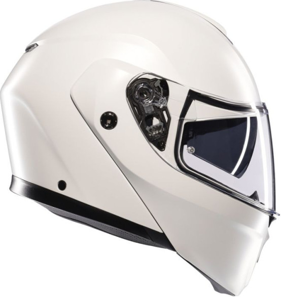 Casca Moto Flip/Up E2206 Mplk Mono Matt Materia White 25