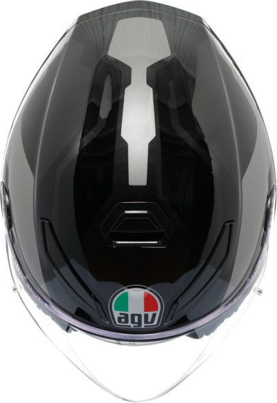 Casca Moto Open Face/Jet K5 Jet Evo E2206 Tune Grey/Black 25