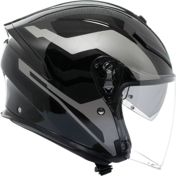 Casca Moto Open Face/Jet K5 Jet Evo E2206 Tune Grey/Black 25