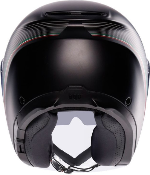Casca Moto Open Face/Jet Irides E2206 Bologna Matt Black/Tricolore 25