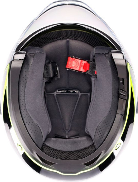 Casca Moto Open Face/Jet Irides E2206 Davao Black/Grey/Yellow Fluo 25
