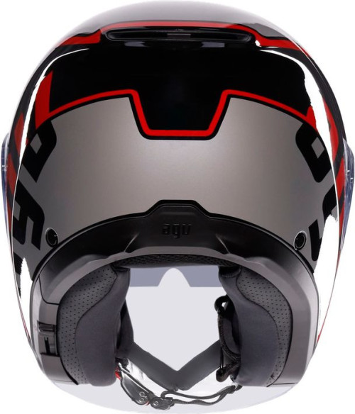 Casca Moto Open Face/Jet Irides E2206 Valenza Matt Grey/Black/Red 25