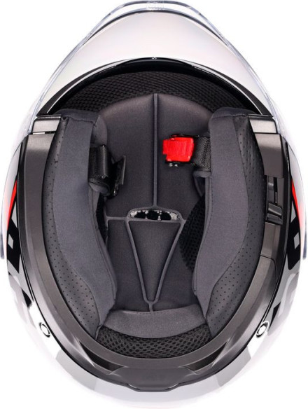 Casca Moto Open Face/Jet Irides E2206 Valenza Matt Grey/Black/Red 25