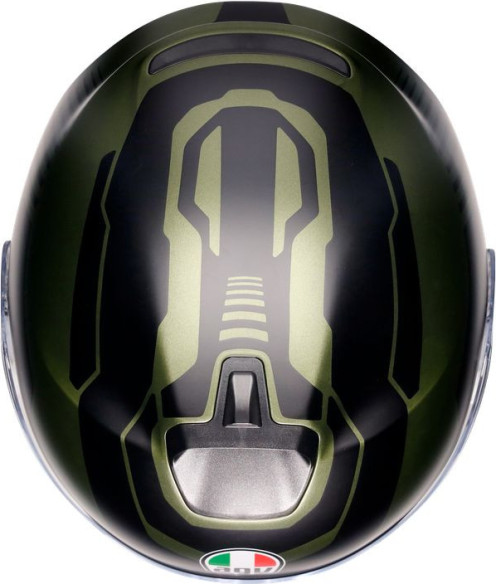 Casca Moto Open Face/Jet Irides E2206 Sakai Matt Green/Black 25