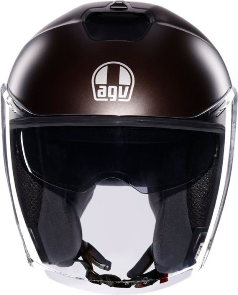 Casca Moto Open Face/Jet Irides E2206 Mono Matt Pregiato Bronze 25