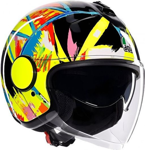 Casca Moto Open Face/Jet Eteres E2206 Rossi Winter Test 2019 25