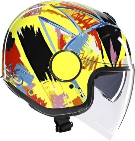 Casca Moto Open Face/Jet Eteres E2206 Rossi Winter Test 2019 25