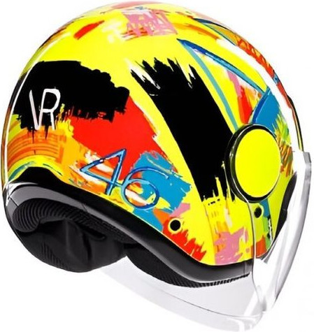 Casca Moto Open Face/Jet Eteres E2206 Rossi Winter Test 2019 25