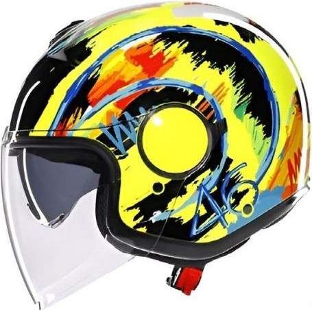 Casca Moto Open Face/Jet Eteres E2206 Rossi Winter Test 2019 25