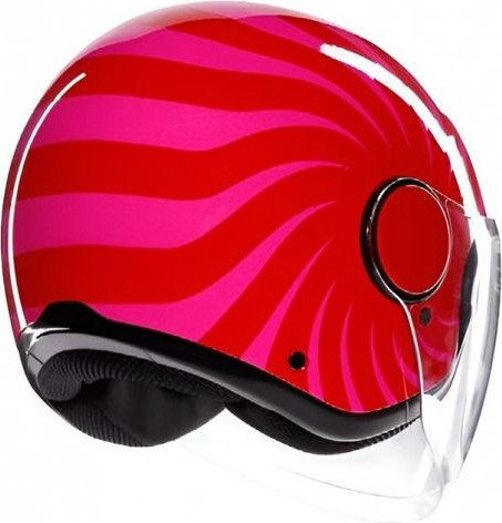 Casca Moto Open Face/Jet Eteres E2206 Tropea Red/Pink 25