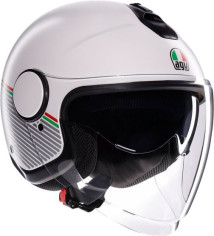Casca Moto Open Face/Jet Eteres E2206 Capoliveri Matt White/Italy 25