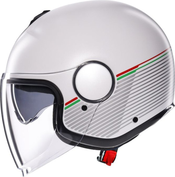 Casca Moto Open Face/Jet Eteres E2206 Capoliveri Matt White/Italy 25