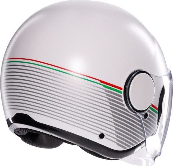 Casca Moto Open Face/Jet Eteres E2206 Capoliveri Matt White/Italy 25