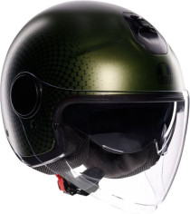 Casca Moto Open Face/Jet Eteres E2206 Andora Matt Green/Black 25