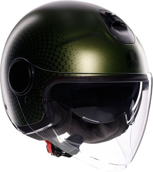 Casca Moto Open Face/Jet Eteres E2206 Andora Matt Green/Black 25
