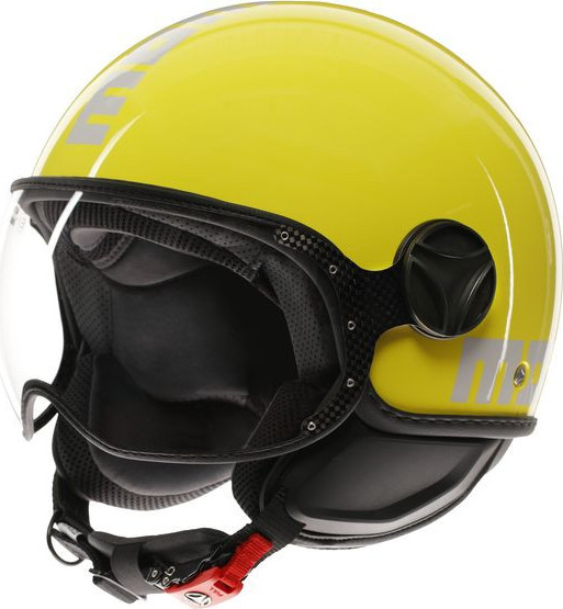 Casca Moto Open Face/Jet FGTR Classic Momodesign E2206 Candy Yellow/White 25