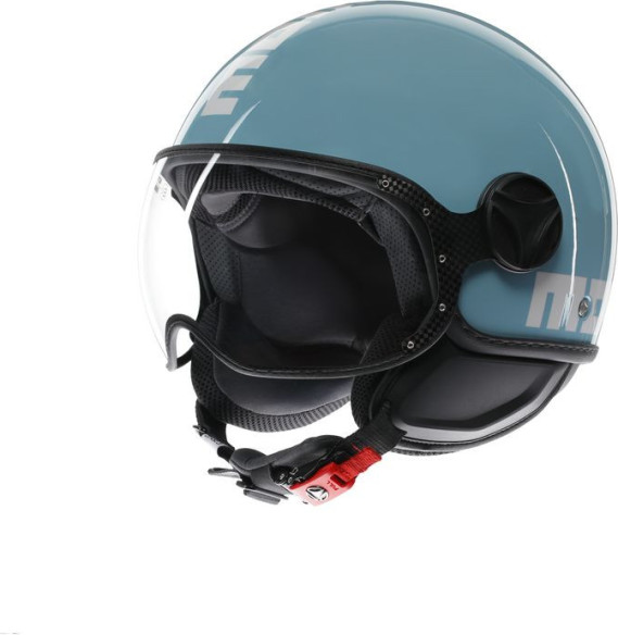 Casca Moto Open Face/Jet FGTR Classic Momodesign E2206 Candy Sky Blue/White 25