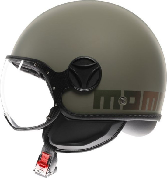 Casca Moto Open Face/Jet FGTR Classic Momodesign E2206 Flip Matt Green/Bronze 25
