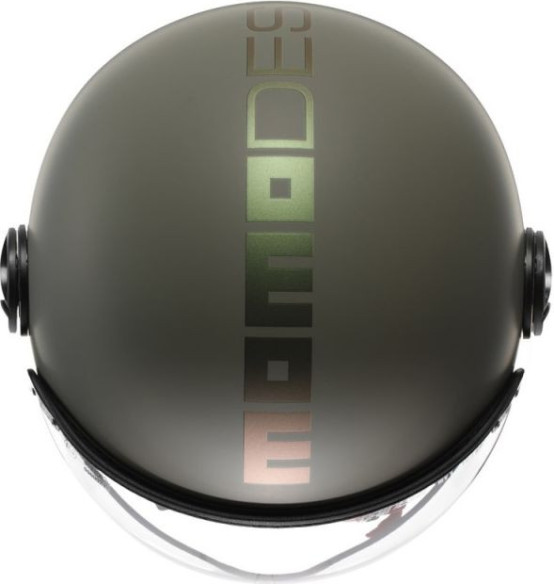 Casca Moto Open Face/Jet FGTR Classic Momodesign E2206 Flip Matt Green/Bronze 25