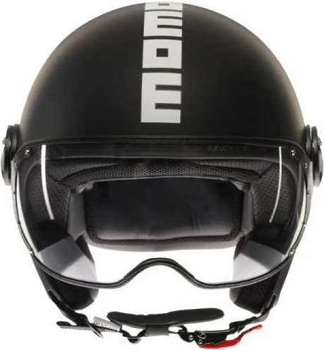 Casca Moto Open Face/Jet FGTR Classic Momodesign E2206 Mono Matt Black/White 25